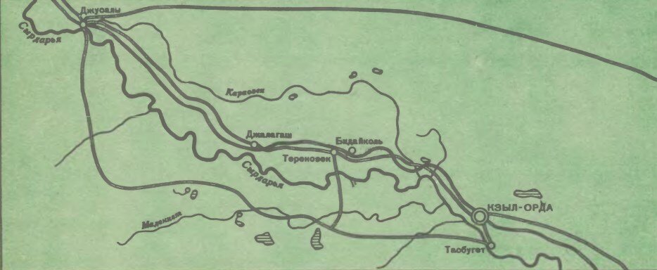 Карта Караозека