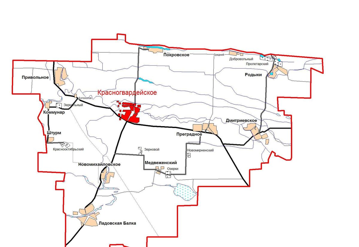 Карта ставропольского края минераловодского района ставропольского края