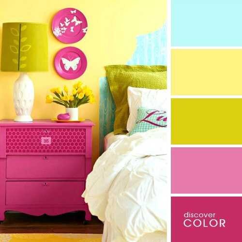 Яркие цвета в интерьере гостиной: примеры на фото для вас