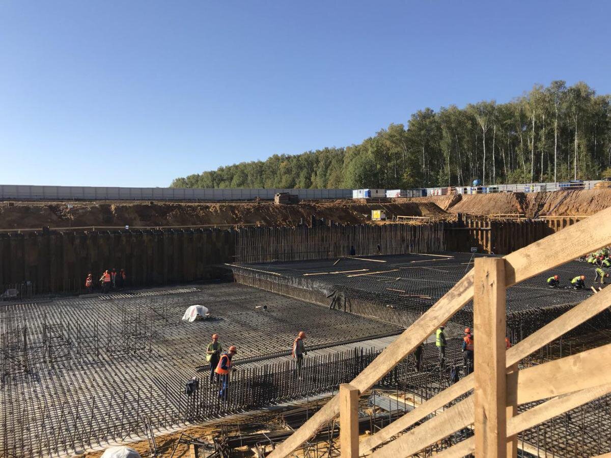 Строительство мусоросжигательного завода в Воскресенском районе Подмосковья. Фото: воскресенск-24.рф