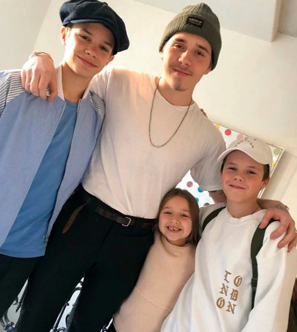 Ромео Джеймс, Бруклин Джозеф, Харпер Севен, Круз Дэвид, фото инстаграм 