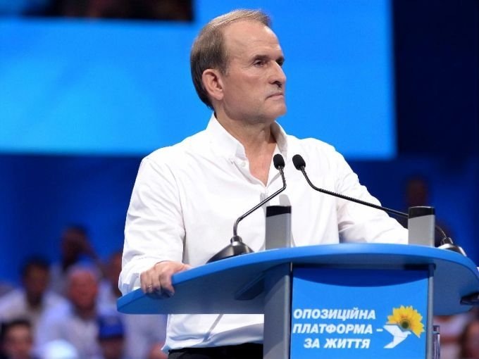  Лидер партии "Оппозиционная платформа – За жизнь" Виктор Медведчук.  Фото: gordonua.com.