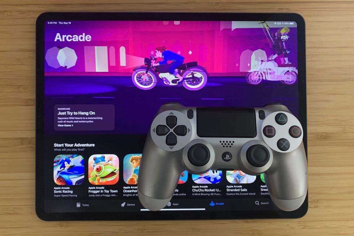 Подключение dualshock 4 к ipad