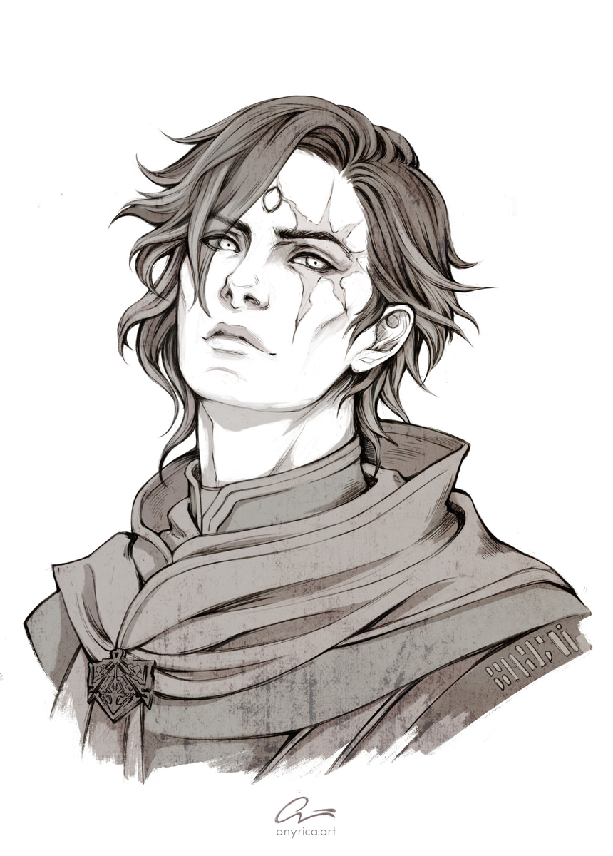 Красивый юноша задумался или может его взгляд украла девушка что ниже) 