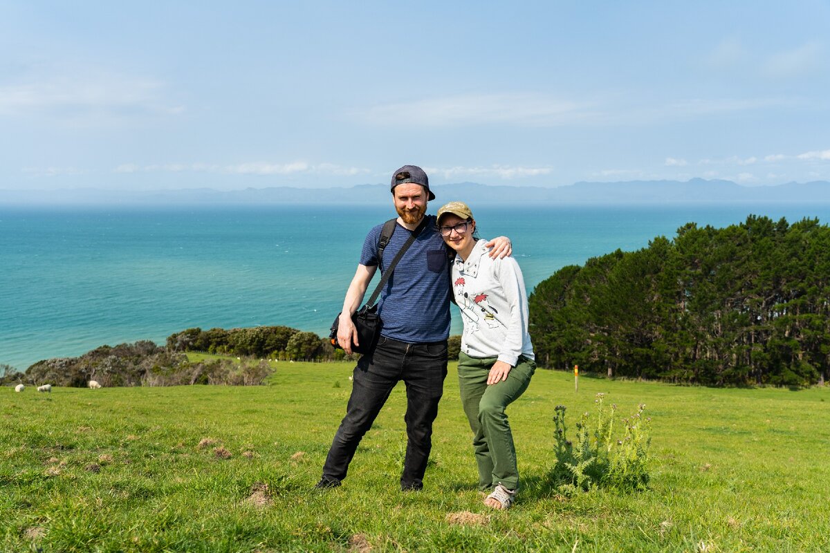 Мы с Ирой, Новая Зеландия, 2019