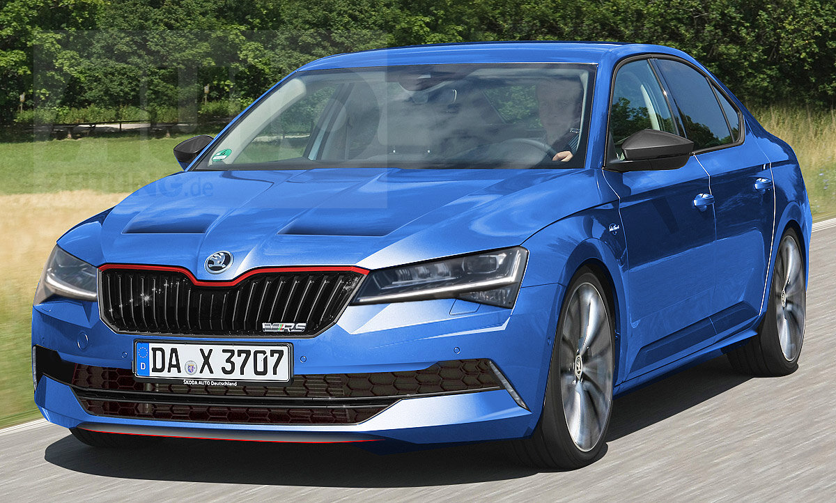 Skoda Octavia RS 2022 Combi Black