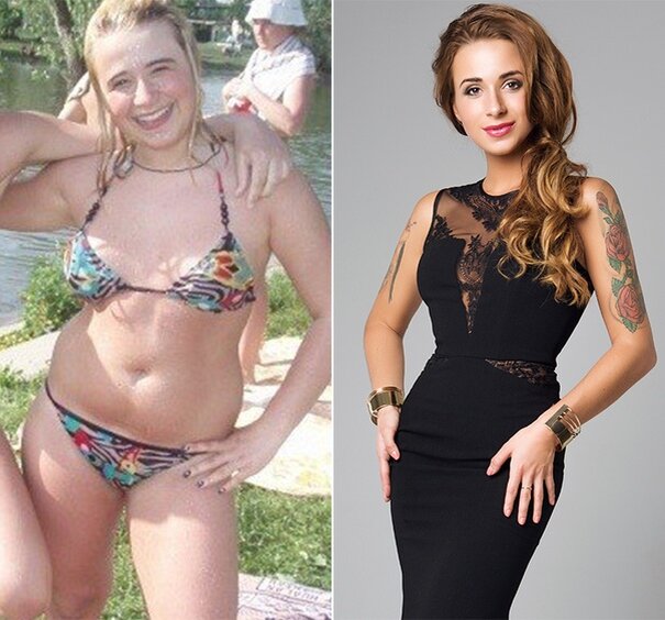 25 невероятных фотографий до и после похудения, доказывающих, что человек может всё