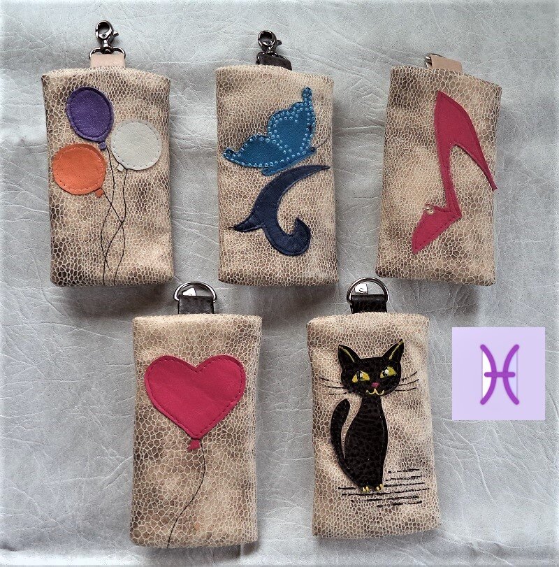 Карманные ключницы: сшить самостоятельно легко и очень просто. | Ручная ...