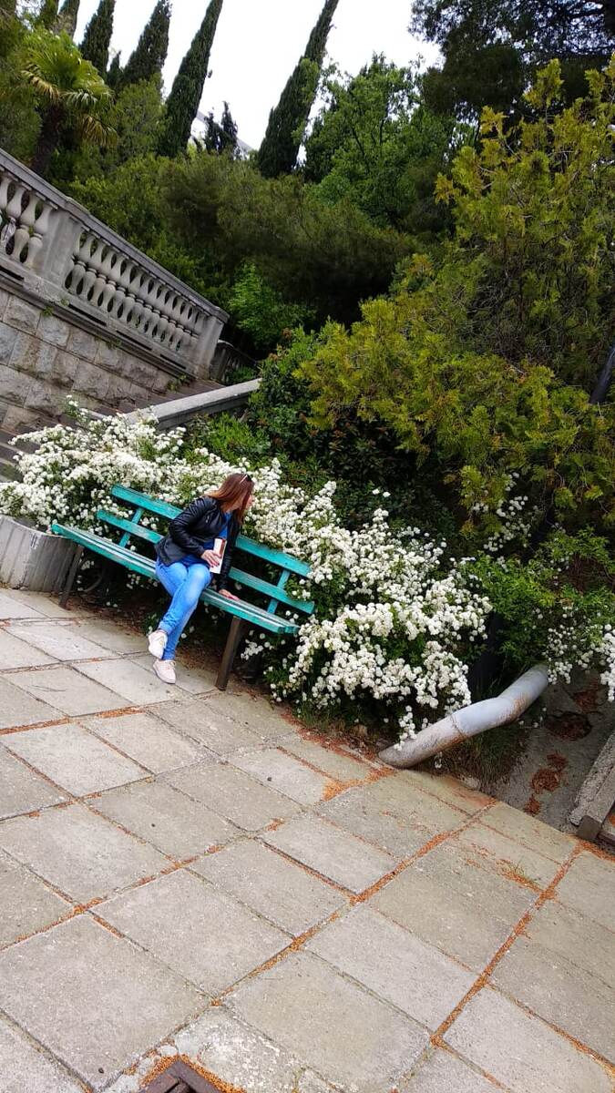 Год назад, санаторий Родина, Ялта