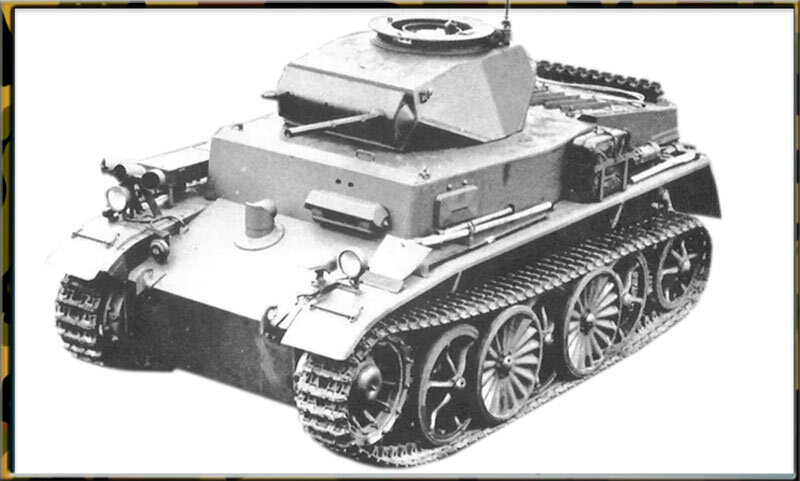 Panzer I (пулеметный танк немцев в 1940 году)