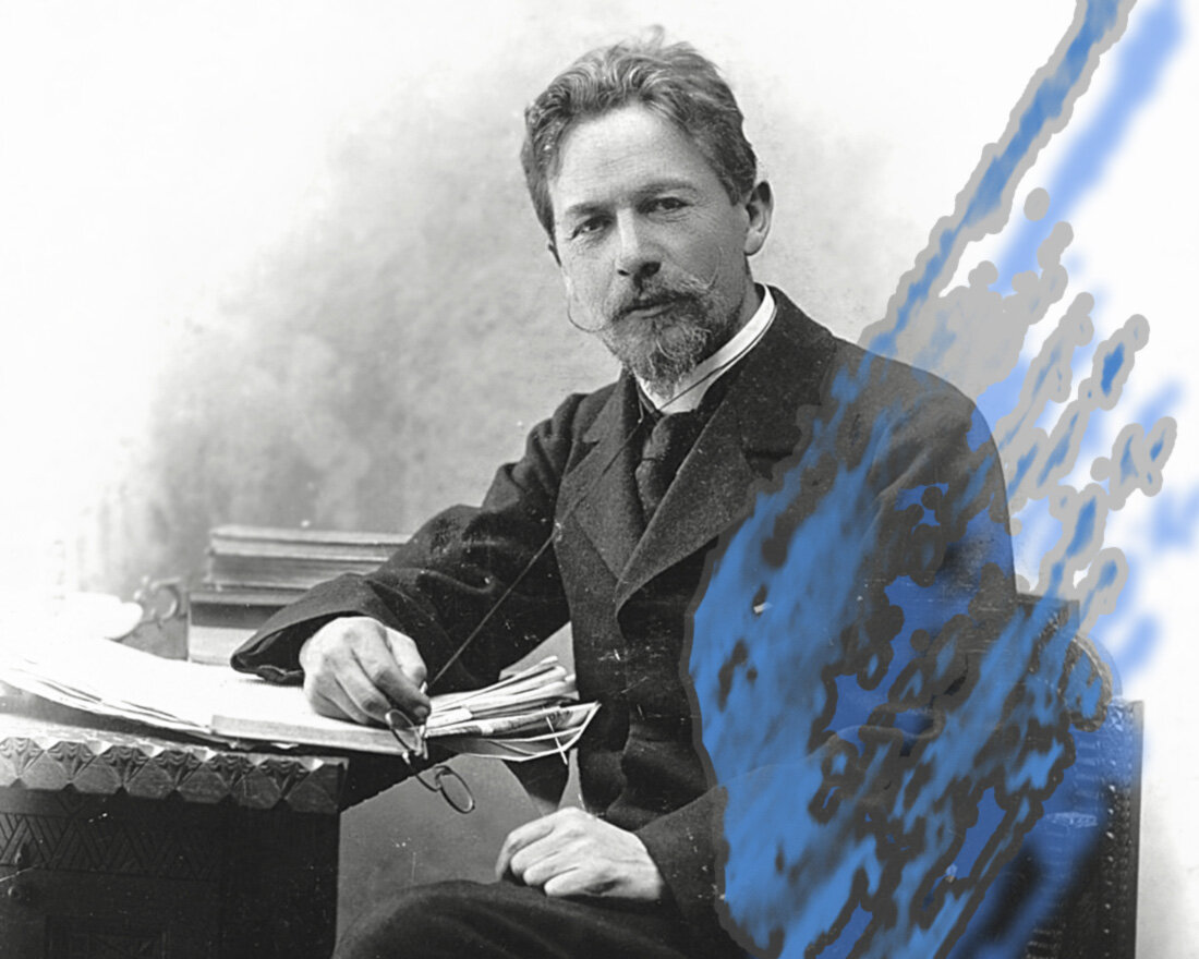 1. Антон Чехов в 1889 году.