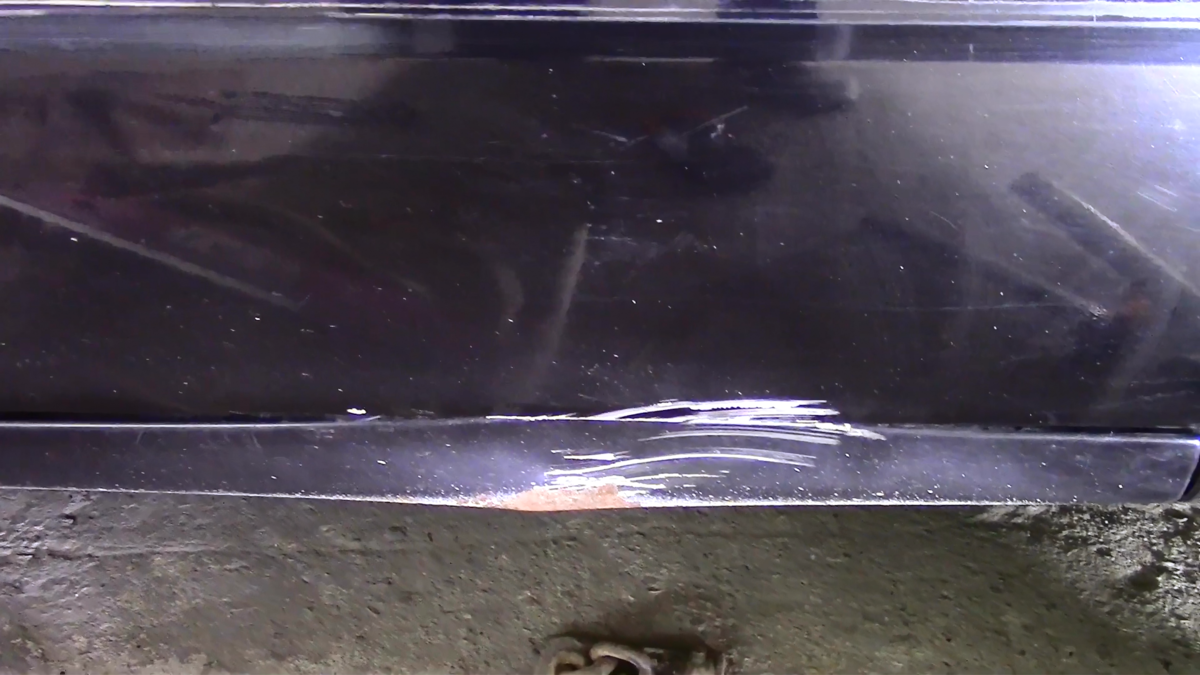 Неприятный залом.