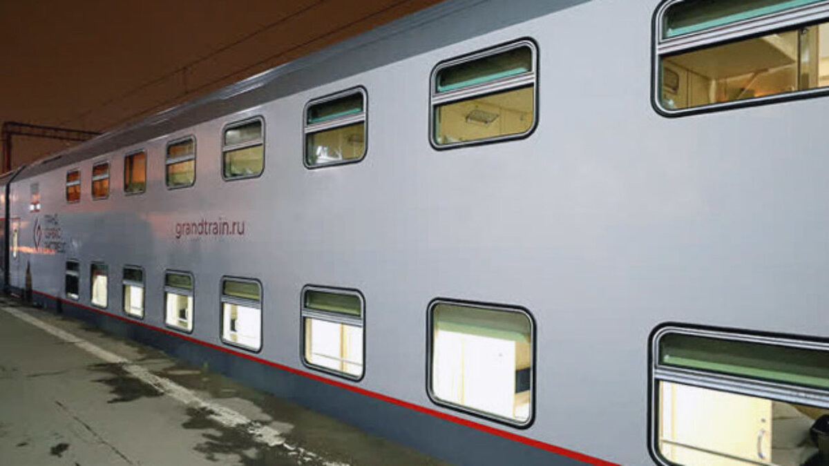 двухэтажный поезд москва воронеж схема