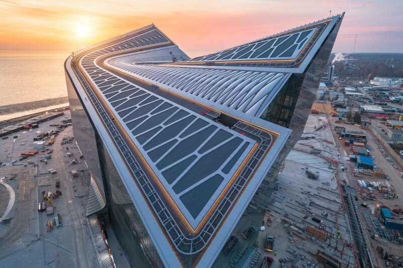 New roofs of Saint Petersburg by Виктор Сухоруков