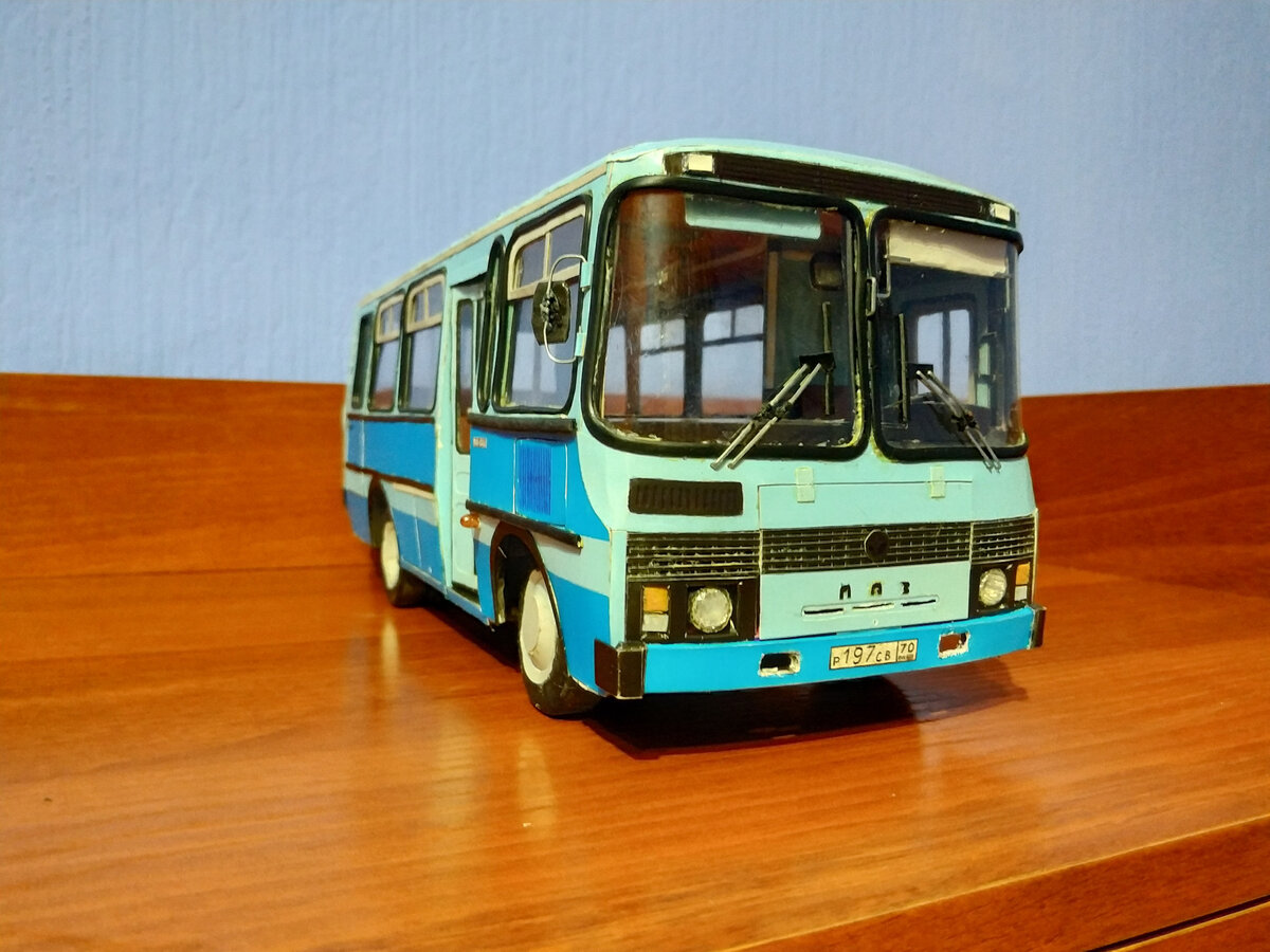 Автор фотографии и создатель масштабной модели: Сергей Рыжов (sergey701). Источник: drive2.ru