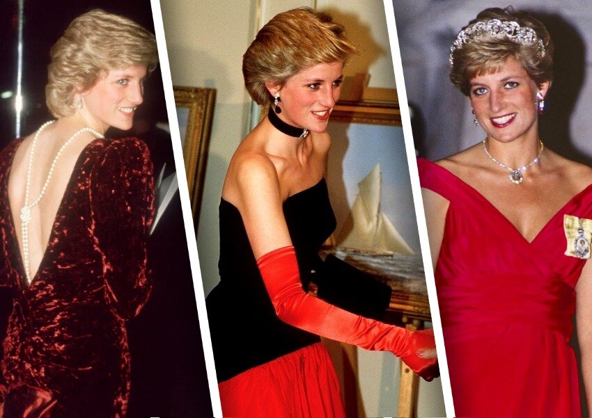 Диана В Красном Платье фото 3