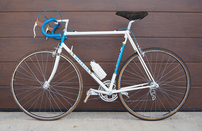 Голландский гоночный велосипед Gazelle Champion Mondial AA-Special 1984 года - из коллекции Веломузея Андрея Мятиева.