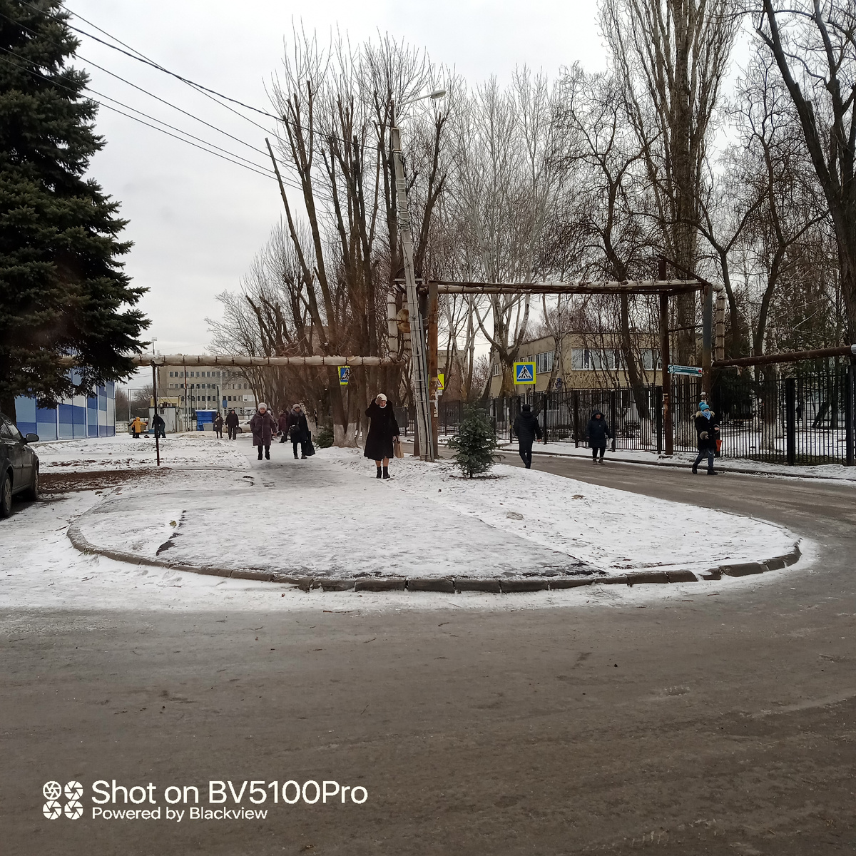 Померзли и разошлись. Думаете дети расстроились? Фото автора