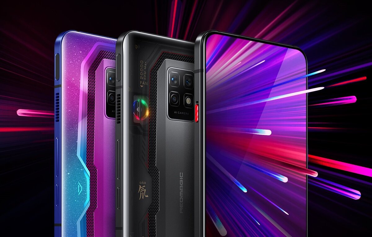 расцветки смартфонов REDMAGIC 7 Pro (источник: Nubia)