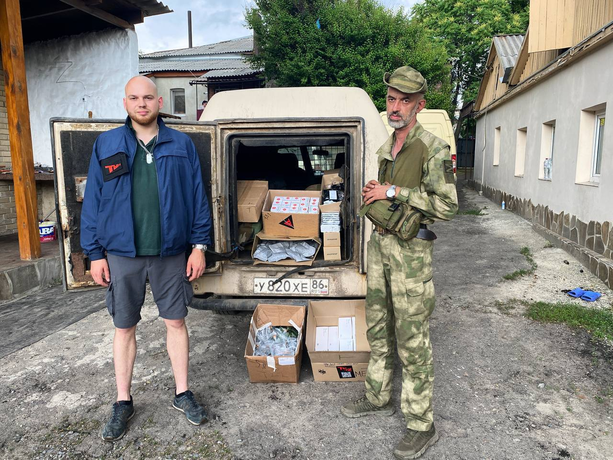 Гуманитарщики проекта “Тыл-22” привезли в ДНР медикаментов и продуктов на 14 млн рублей