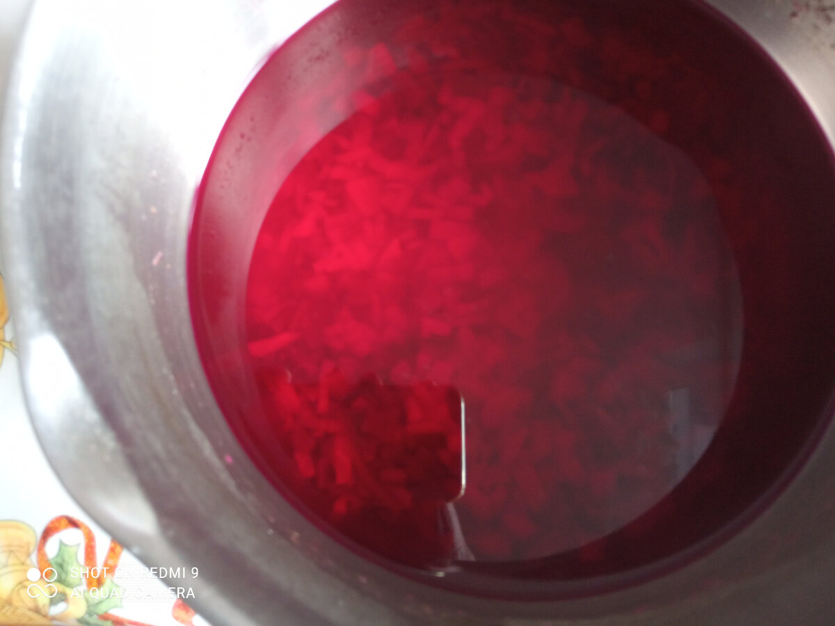 фото автора, свекольный отвар