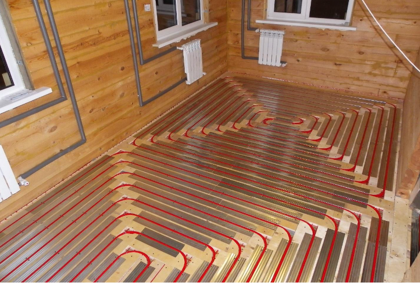 «Легкий» пол монтируется проще и быстрее «бетонного» за счет отсутствия стяжки