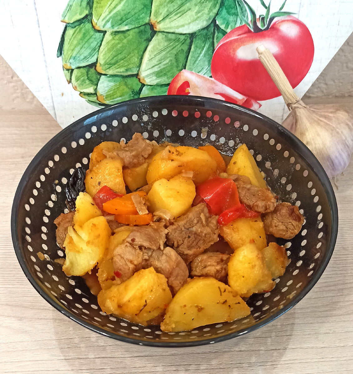 Мясо с картофелем в горшочках - рецепт автора Марина Кузнецова