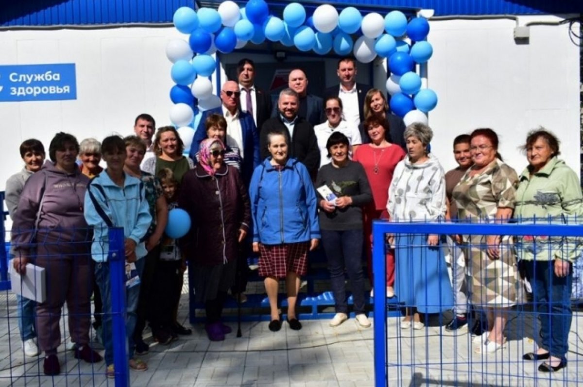    Глава Минздрава открыл новый ФАП для жителей удаленных сел под Тавдой