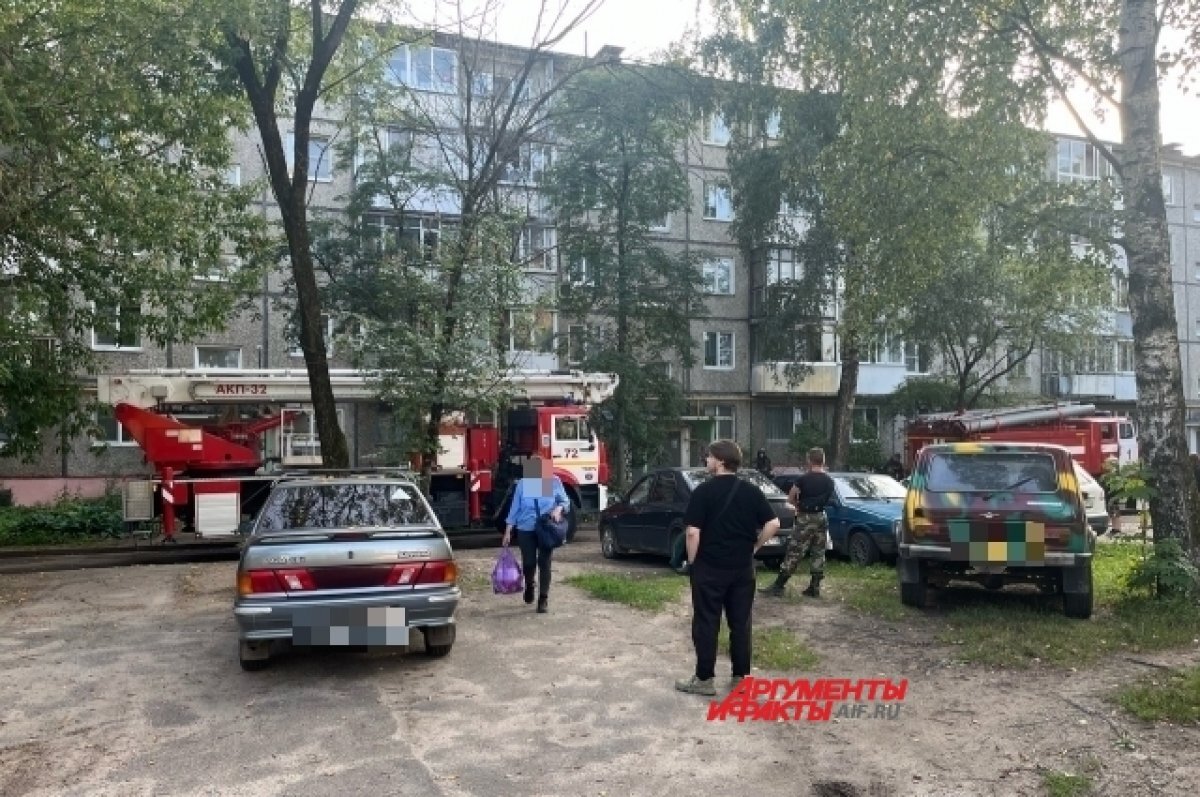    В МЧС пояснили, что случилось в многоквартирном доме на Гусева в Твери