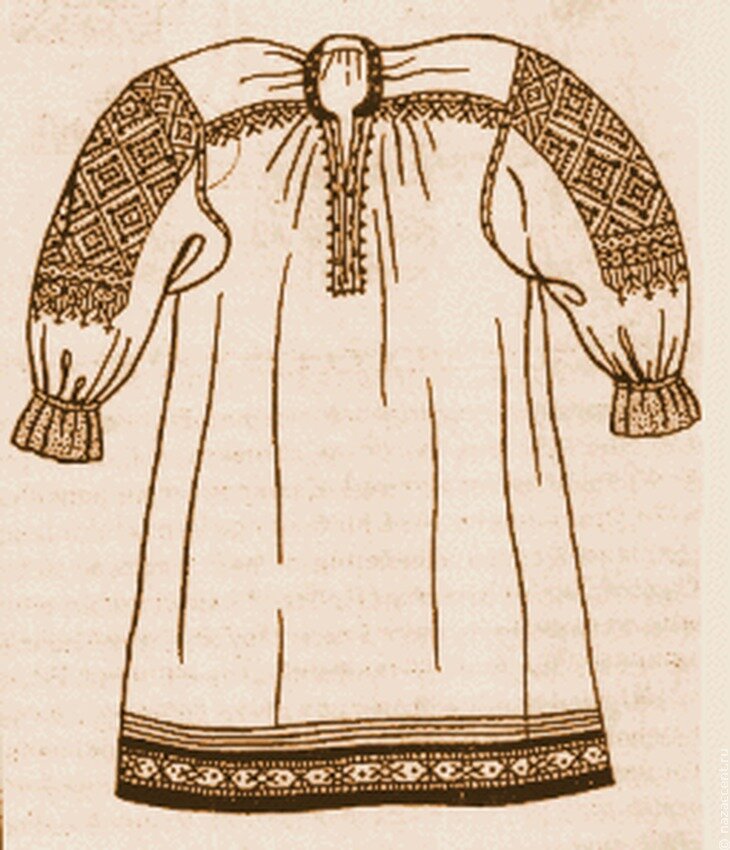 Рубаха нательная