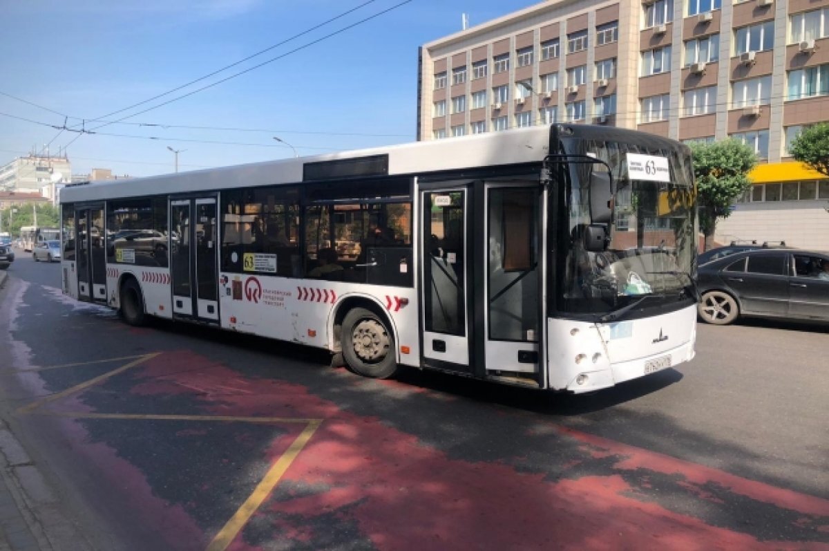    В Красноярске маленькая девочка забежала в автобус без мамы и потерялась