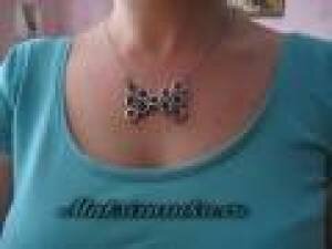 Бант-подвеска из гаек