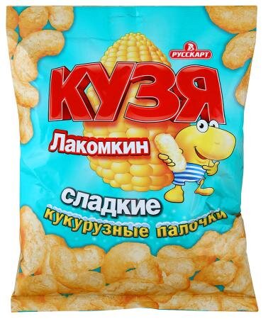 Кукурузные палочки в упаковке