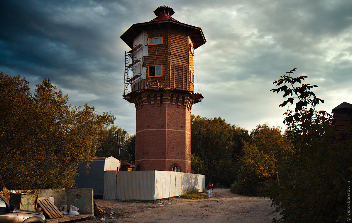 Фото водонапорной башни
