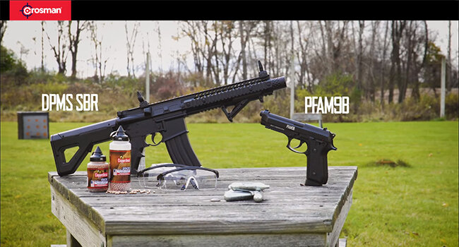 Карабин DPMS SBR и пистолет PFAM9B