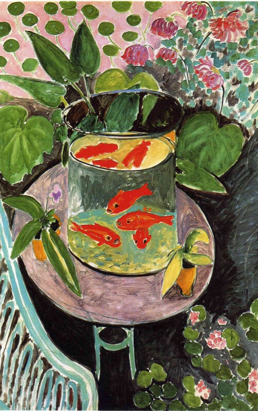 Красные рыбки. Анри Матисс, 1912