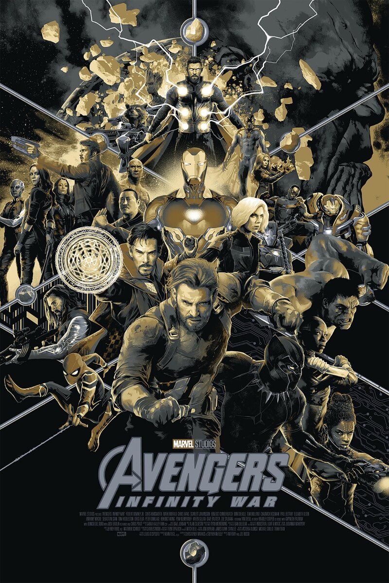 Infinity War poster by Matt Taylor - Mondo