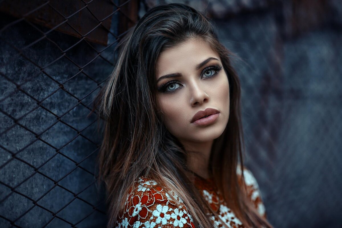  взгляд, лицо, волосы, портрет, макияж, Alessandro Di Cicco, Margherita Sicignano