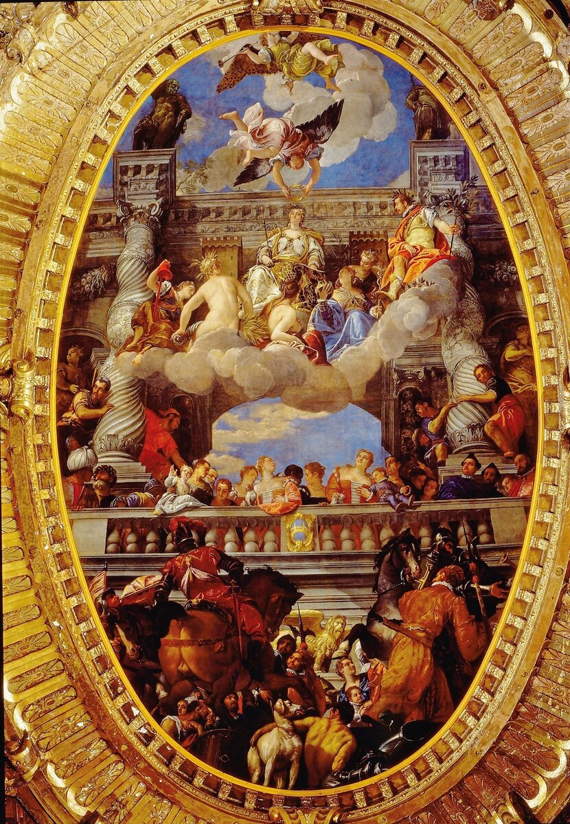 Паоло Веронезе "Триумф Венеции" Дворец Дожей