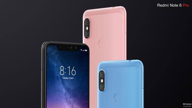 1. Redmi Note 6 Pro