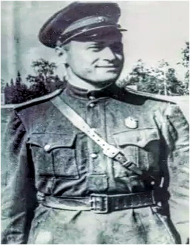 Георгий Знаменский. Спортсмен,фронтовик, врач. 1945 г.