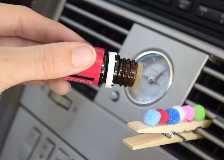 Как сделать ароматизатор для автомобиля из эфирного масла и соды - лайфхак для водителей