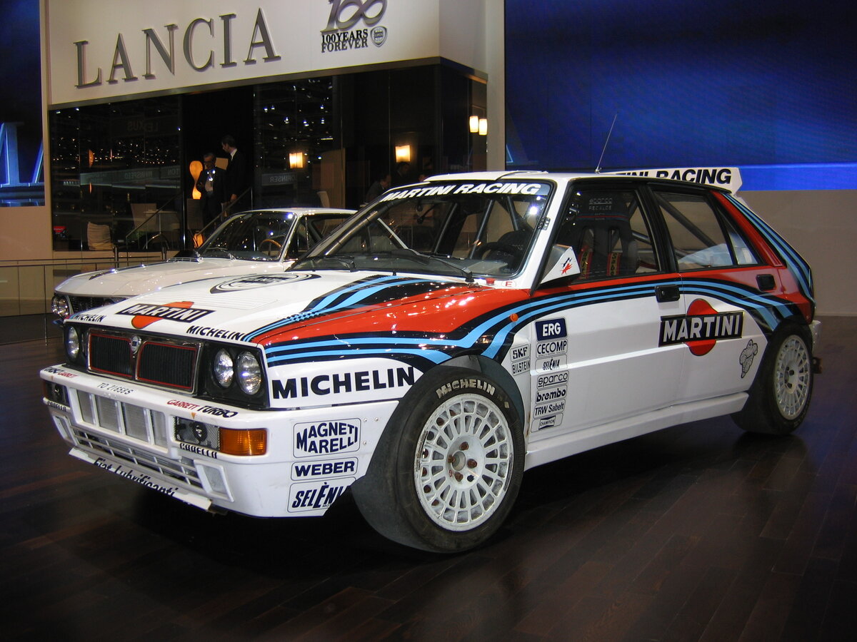 Lancia Delta integrale ралли