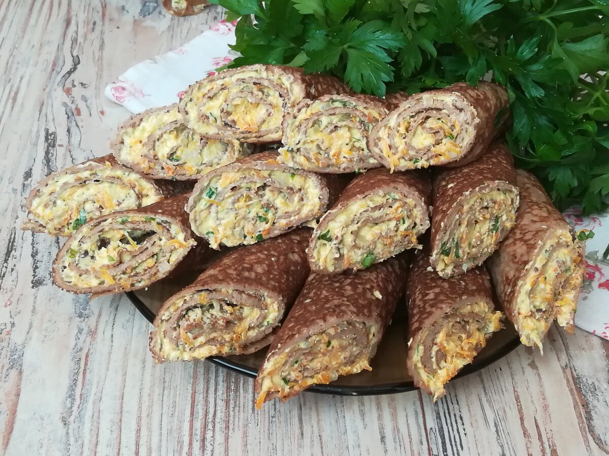 Начинка для блинов из печени куриной