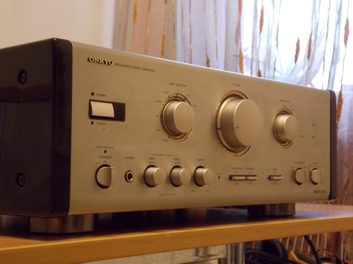 Полный усилитель из 90-х: Onkyo Integra А-919 | Prophetmaster Audio | Дзен