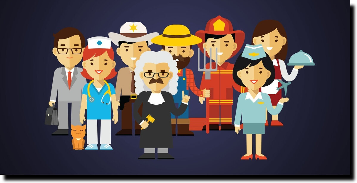 Разные профессии