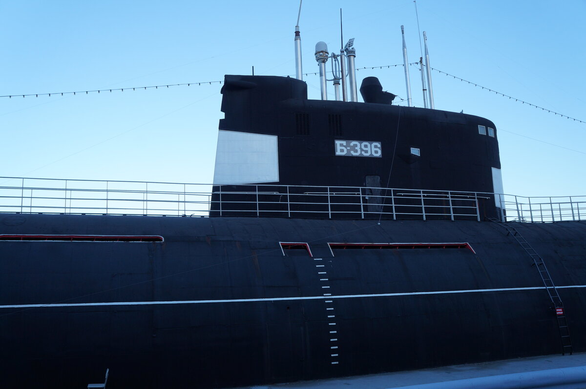 Подводная лодка в Тушино, фото из личного архива