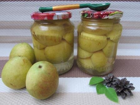 Груши в сиропе