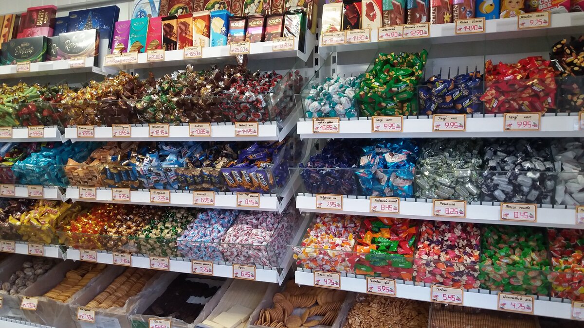 Конфеты в магните ассортимент на развес фото