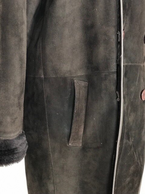 Переделка мужской дубленки. Ателье Ирины Берзиной.